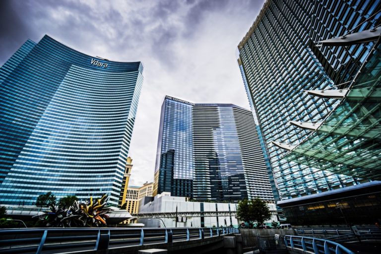 Stunning high rise buildings Las Vegas