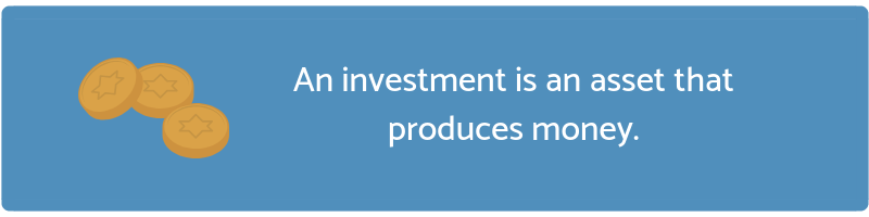 A quote about investment